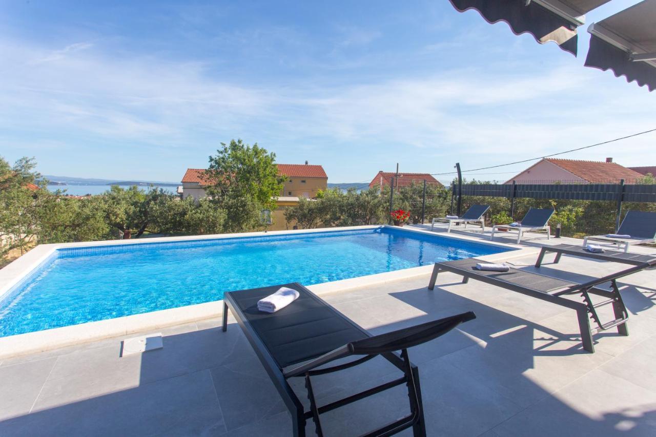 Villa Ivano With Sea&Mountain View Kastel Stari ภายนอก รูปภาพ